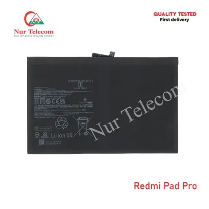 Redmi Pad Pro Battery Price in Bangladesh