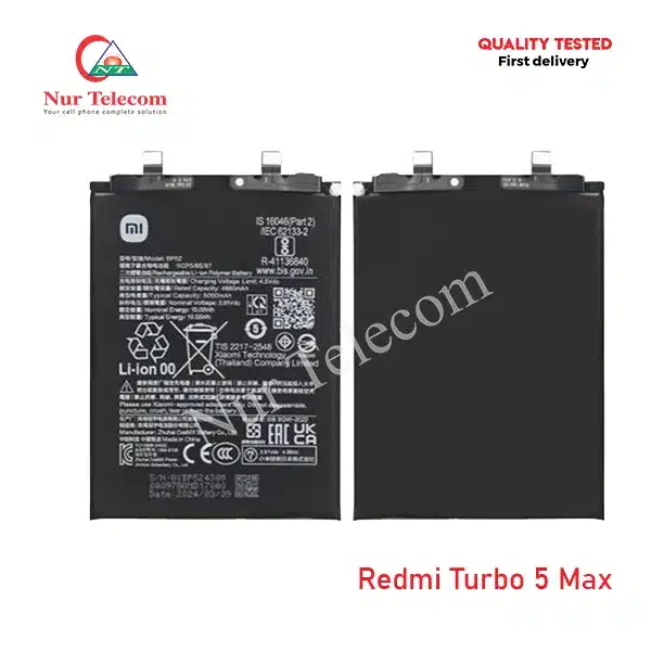 Redmi Turbo 5 Max Battery
