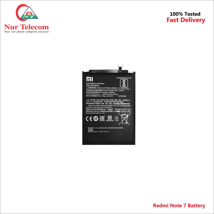 Xiaomi Redmi Note 7 Battery Price In Bd