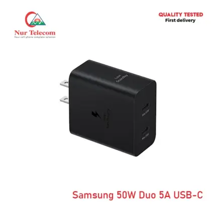 Samsung 50W Duo 5A USB-C Power Adapter