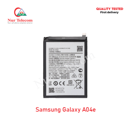 Samsung Galaxy A04e Battery