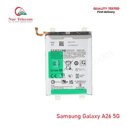 Samsung Galaxy A26 5G Battery