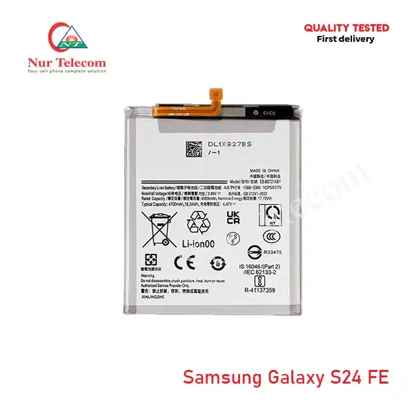 Samsung Galaxy S24 FE Battery