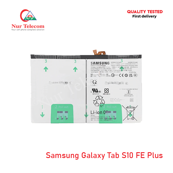 Samsung Galaxy Tab S10 FE Plus Battery