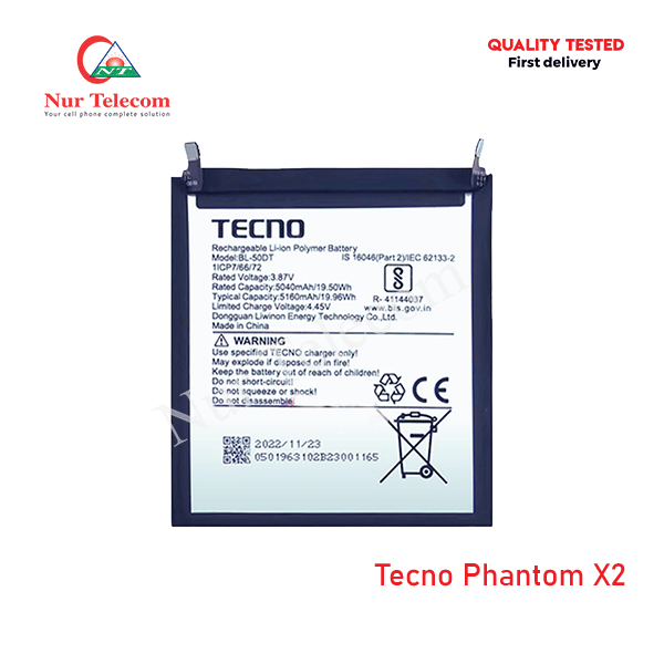 Tecno-Phantom-X2-Battery Buy Tecno Phantom X2 Battery in Bangladesh
