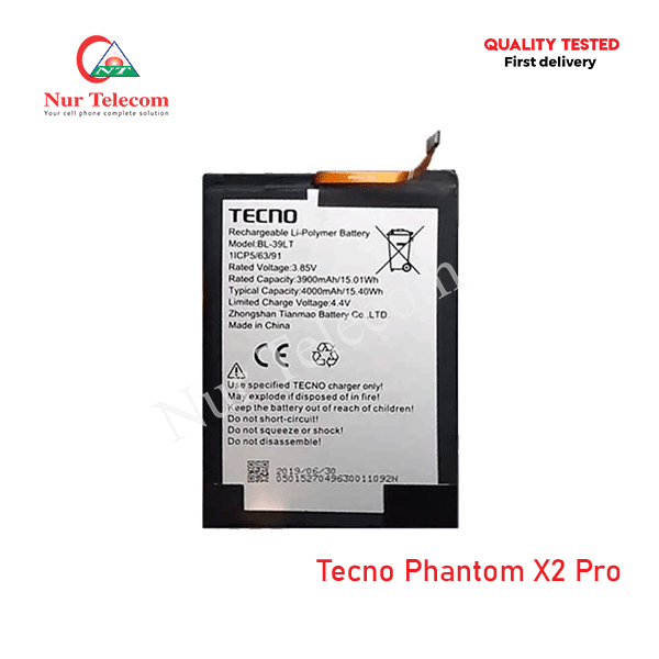 ecno Phantom X2 Pro Battery Buy Tecno Phantom X2 Pro Battery in Bangladesh