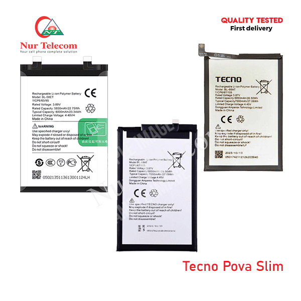 Tecno Pova Slim Battery