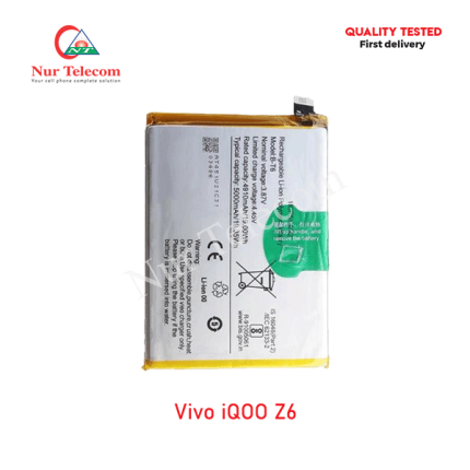 Vivo iQOO Z6 Battery Price