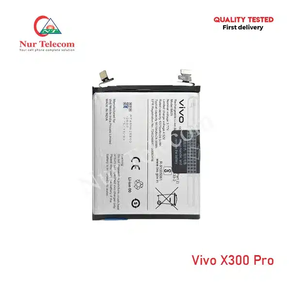 Vivo X300 Pro Battery