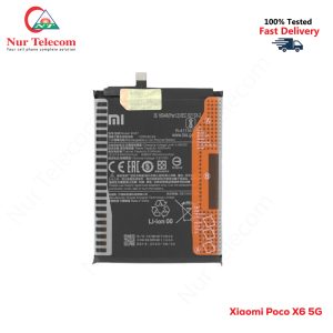 Xiaomi Poco X6 5G Battery