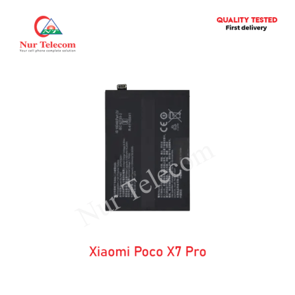 Xiaomi Poco X7 Pro Battery Price