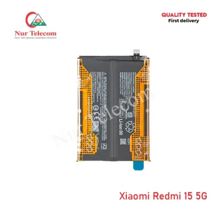 Xiaomi Redmi 15 5G Battery