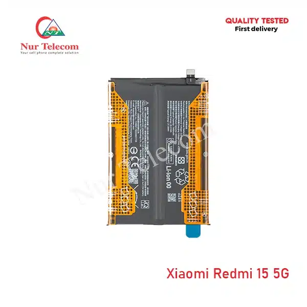 Xiaomi Redmi 15 5G Battery