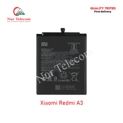 Xiaomi Redmi A3 Battery Price