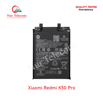 Redmi K50 Pro battery price