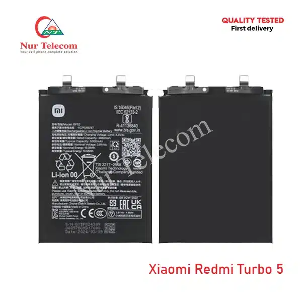 Xiaomi Redmi Turbo 5 Battery