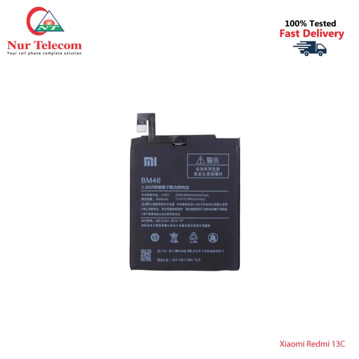 Xiaomi Redmi 13C Battery Price In Bd