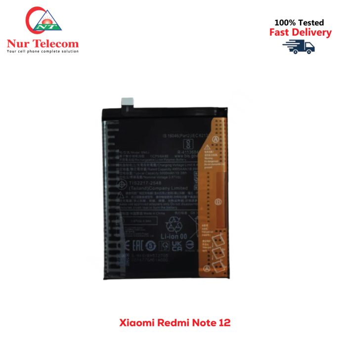 Redmi Note 12 Battery Price in Bangladesh