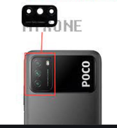 Xiaomi Poco M3 Rear Facing Camera Glass Lens