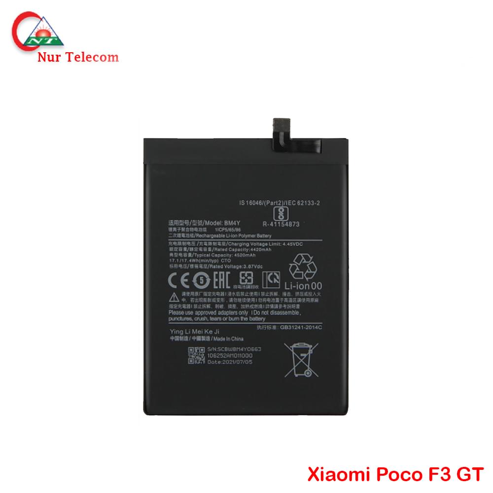 poco f3 gt battery Original Xiaomi Poco F3 GT Battery price in BD - Image 1
