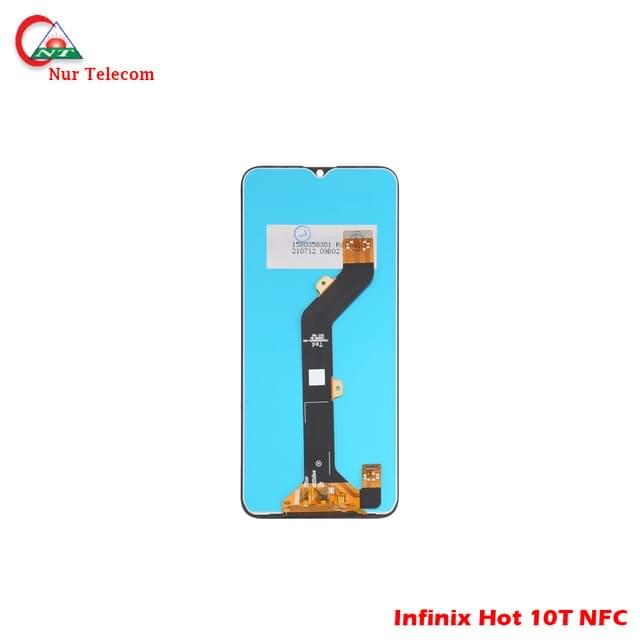 hot 10t nfc display