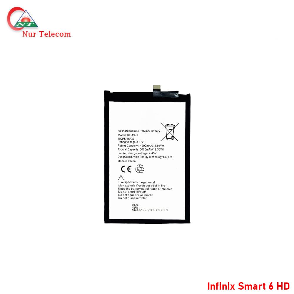 infinix smart 6 hd battery Infinix Smart 6 HD Battery price in Bangladesh - Image 1