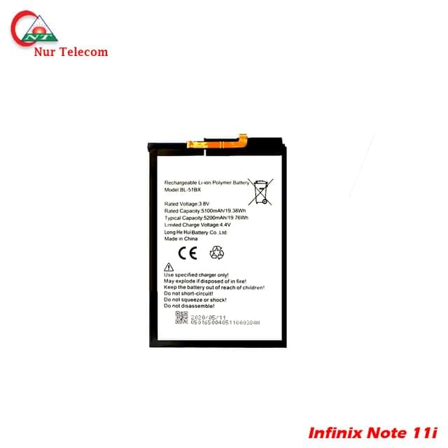 Infinix Note 11i Battery