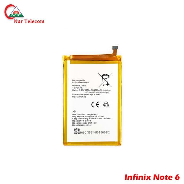 infinix note 6 battery