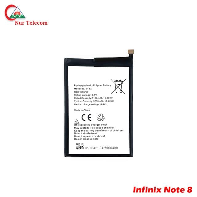 infinix note 8 battery