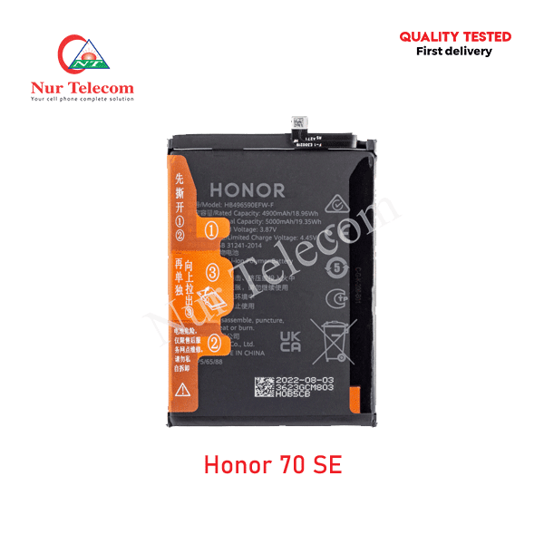 Honor 70 SE Battery Price