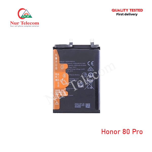Honor 80 Pro Battery