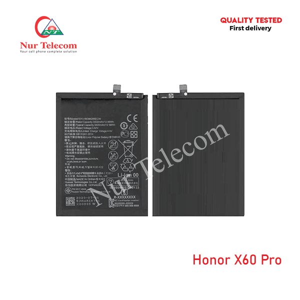 Honor X60 Pro Battery