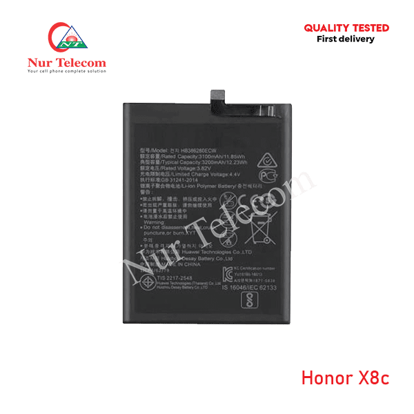 Honor X8c Battery