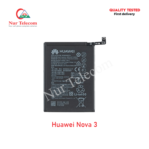 Huawei Nova 3 Battery Price