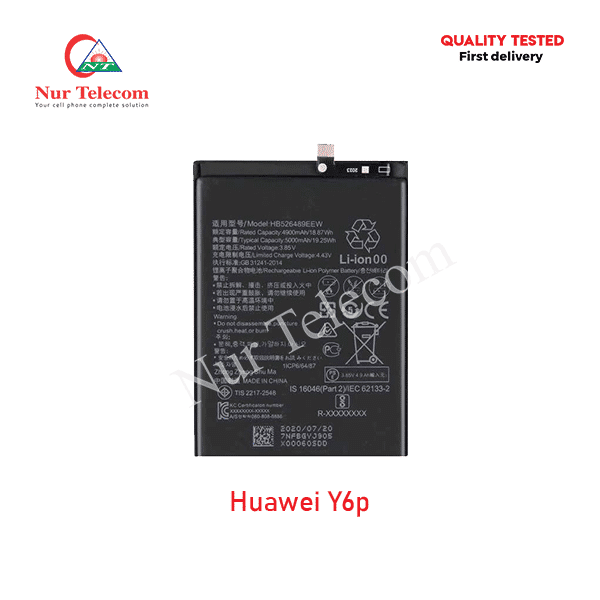 Huawei Y6p Battery Price