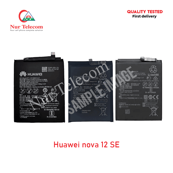 Huawei Nova 12 SE Battery Price