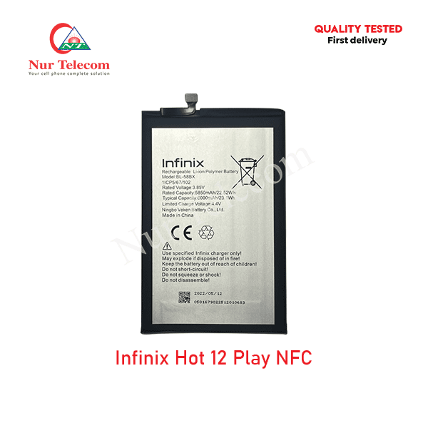 Infinix Hot 12 Play NFC Battery Price