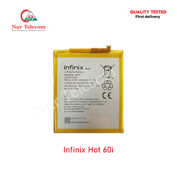 Infinix Hot 60i Battery Infinix Hot 60i Battery