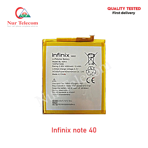 Infinix-Note-40-Battery-Price Infinix Note 40 Battery price in BD