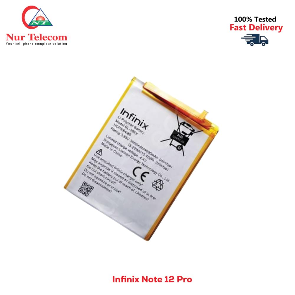 Infinix Note 12 Pro 5G Battery price in Bangladesh - Image 1