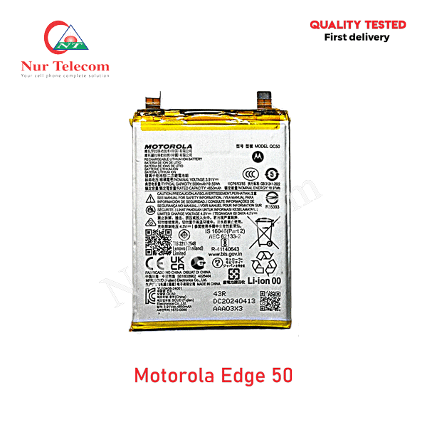 Motorola Edge 50 Battery Price