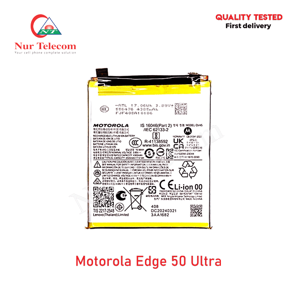 Motorola Edge 50 Ultra Battery Price