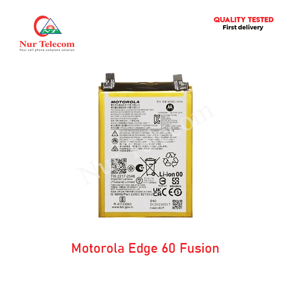 Motorola Edge 60 Fusion Battery Price