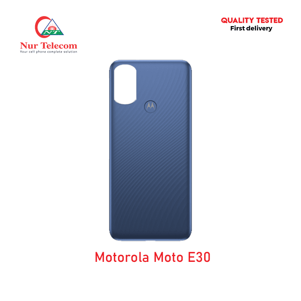 Motorola Moto E30 Backshell Price
