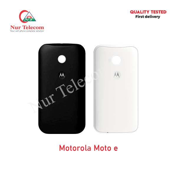 Motorola Moto e backshell