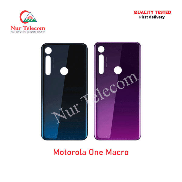Motorola One Macro Backshell