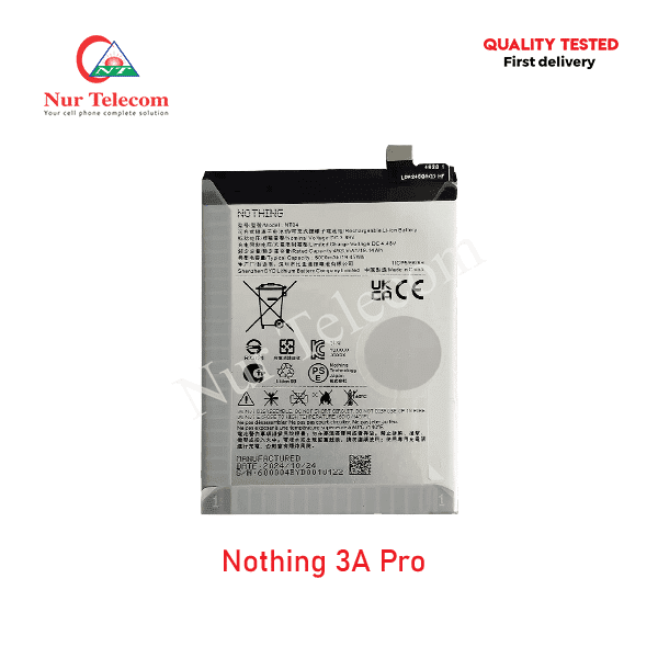 Nothing Phone 3A Pro Battery Price