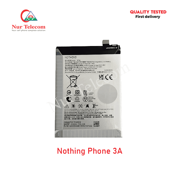 Nothing Phone 3A Battery