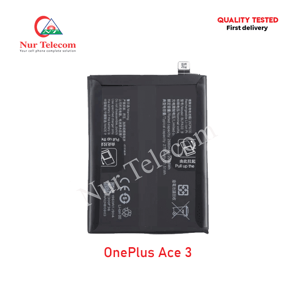 OnePlus Ace 3 Battery Price