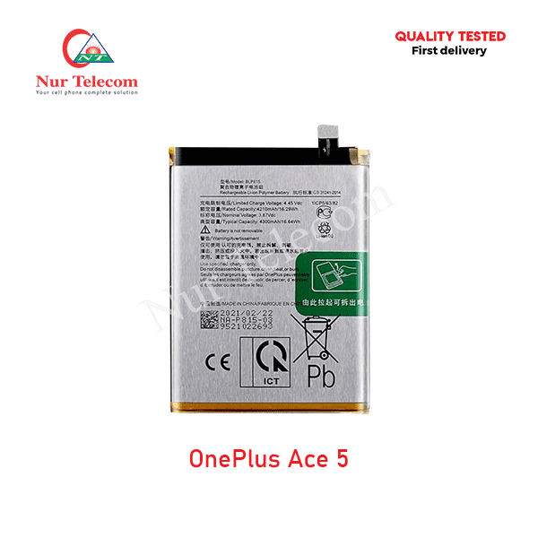 OnePlus Ace 5 Battery Price
